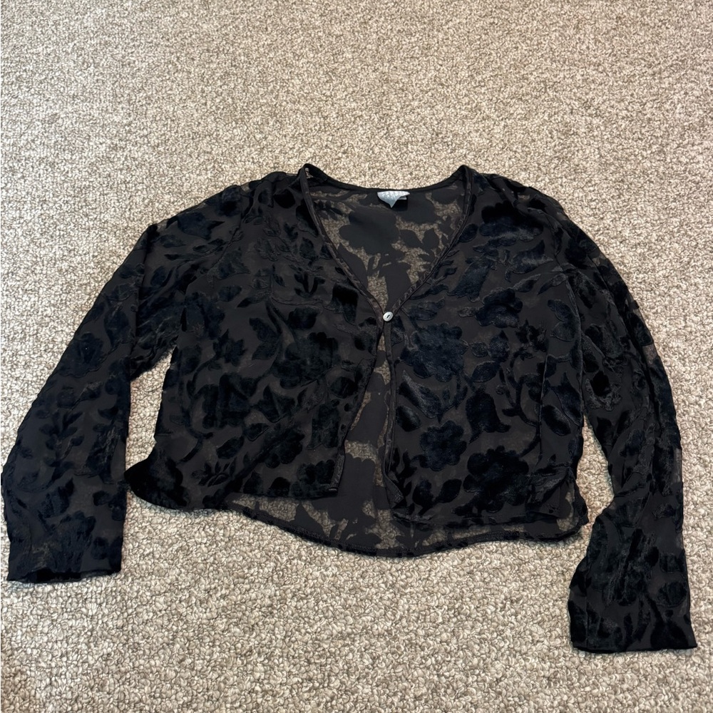 Black Cover Up L/S